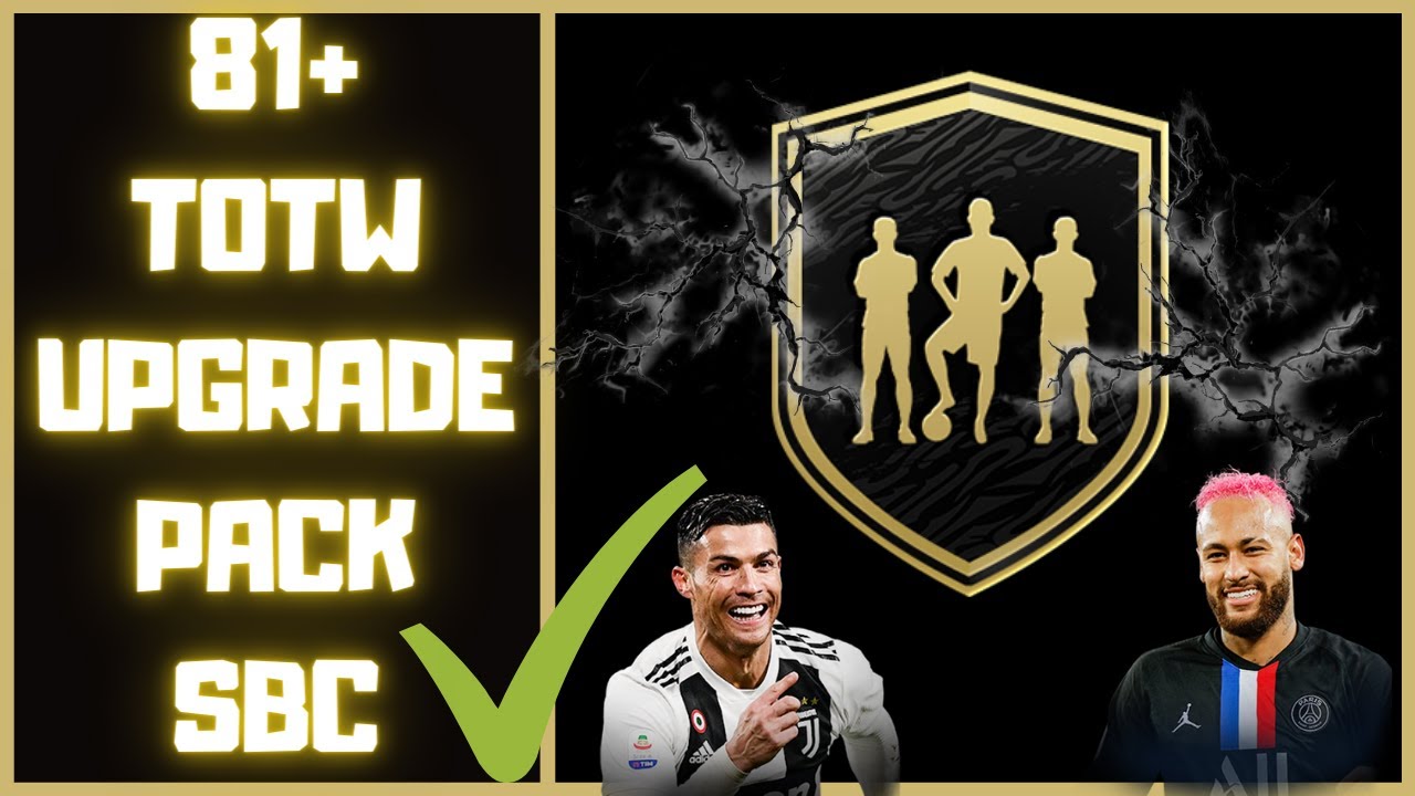 fifa 21 81+ TOTW Upgrade SBC pack are the worth it? easy guide cheap
