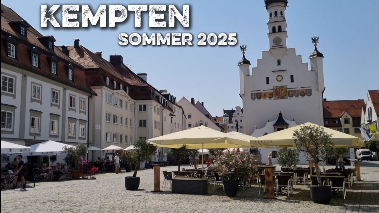 Kempten Sommer 2025 ( Altstadt Rundgang )
