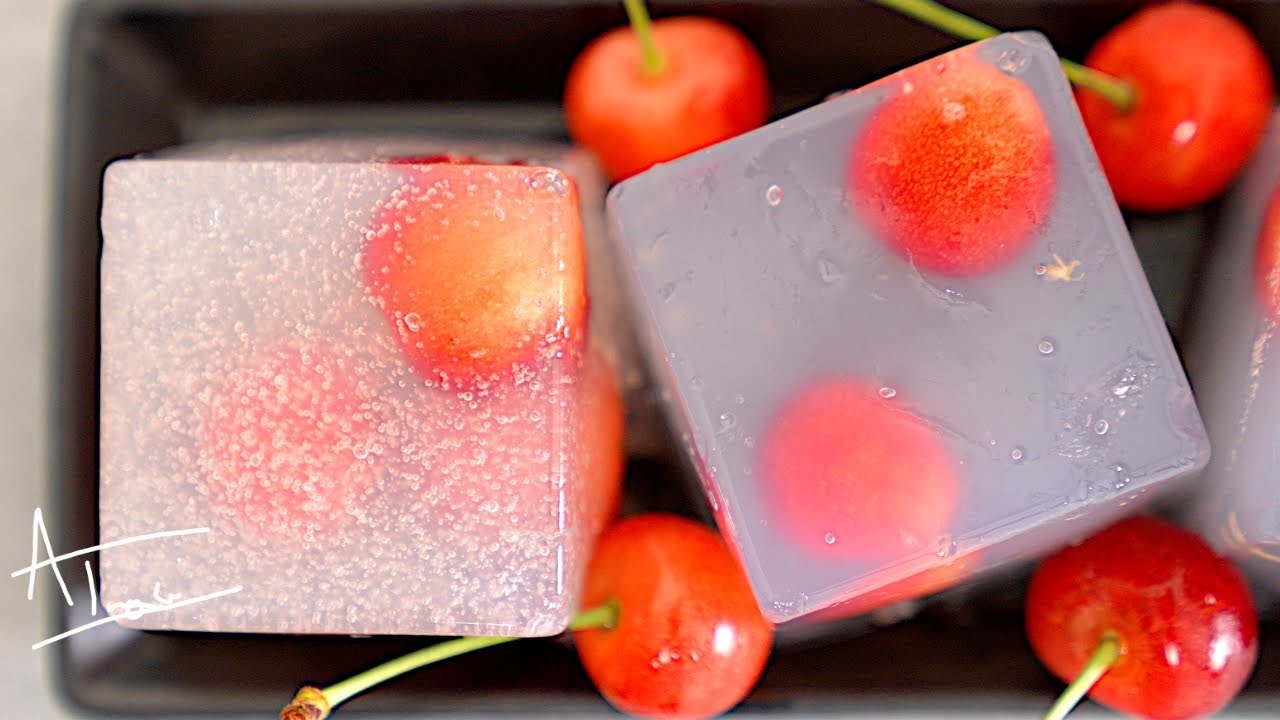 好看又好吃的櫻桃果凍/一次成功超簡單