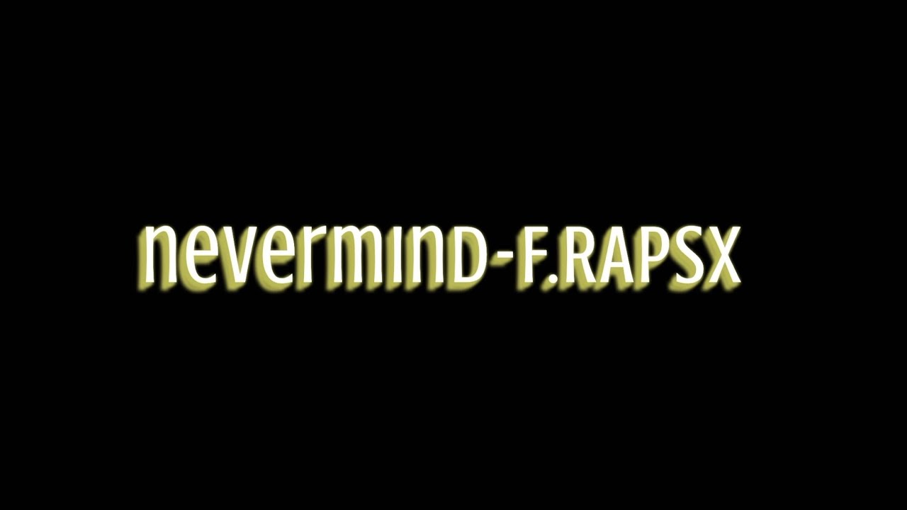 umair- nevermind ft talha anjum, calm remix by F-RAPSx