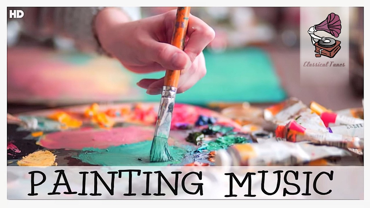 Painting Music | Peaceful Calm Piano Melodies | Classical Instrumental Music