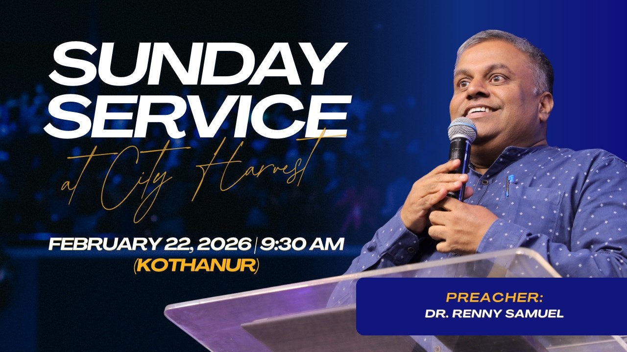 🔴 LIVE Sunday First Service | Live Online Church Service | City Harvest | February 22, 2026