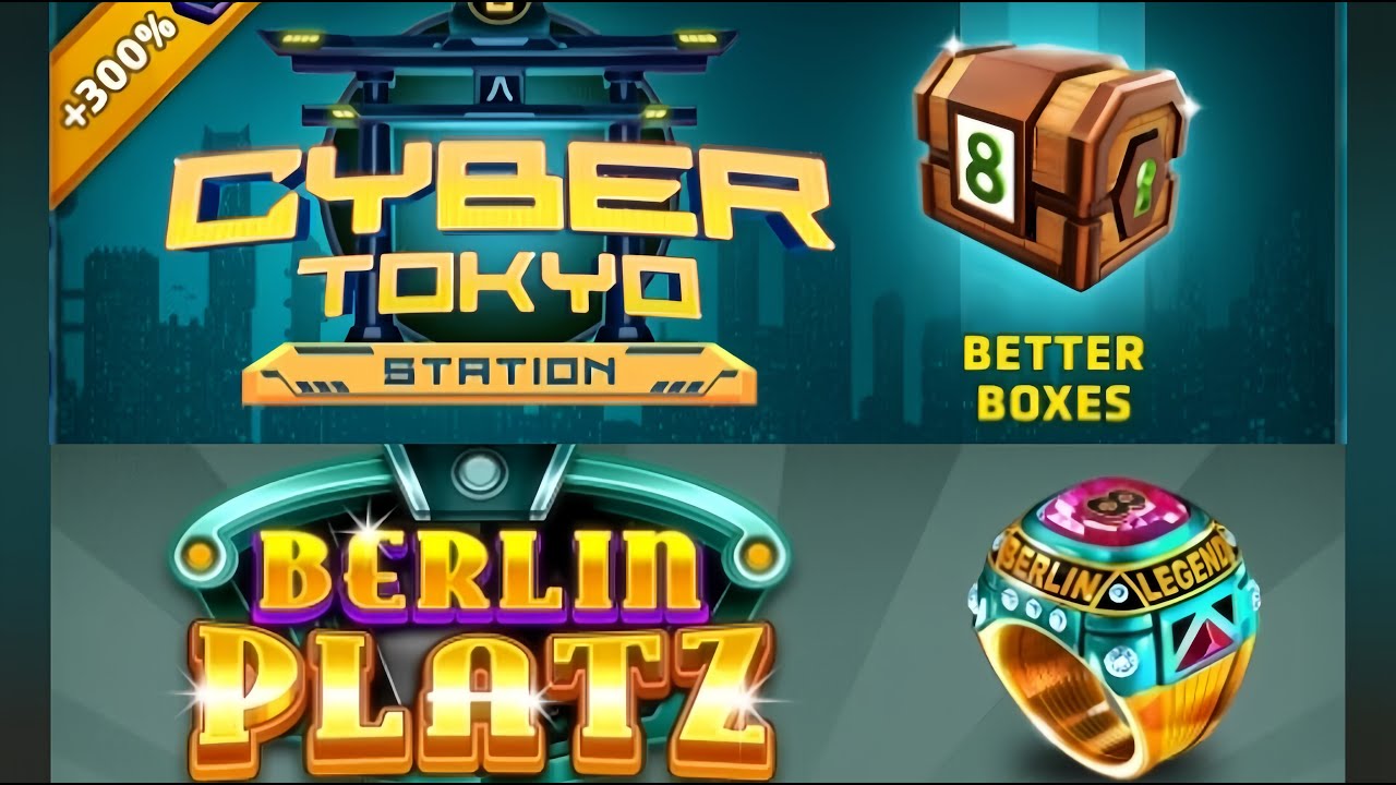 CYBER TOKIO & BERLÍN EN 8 BALL POOL