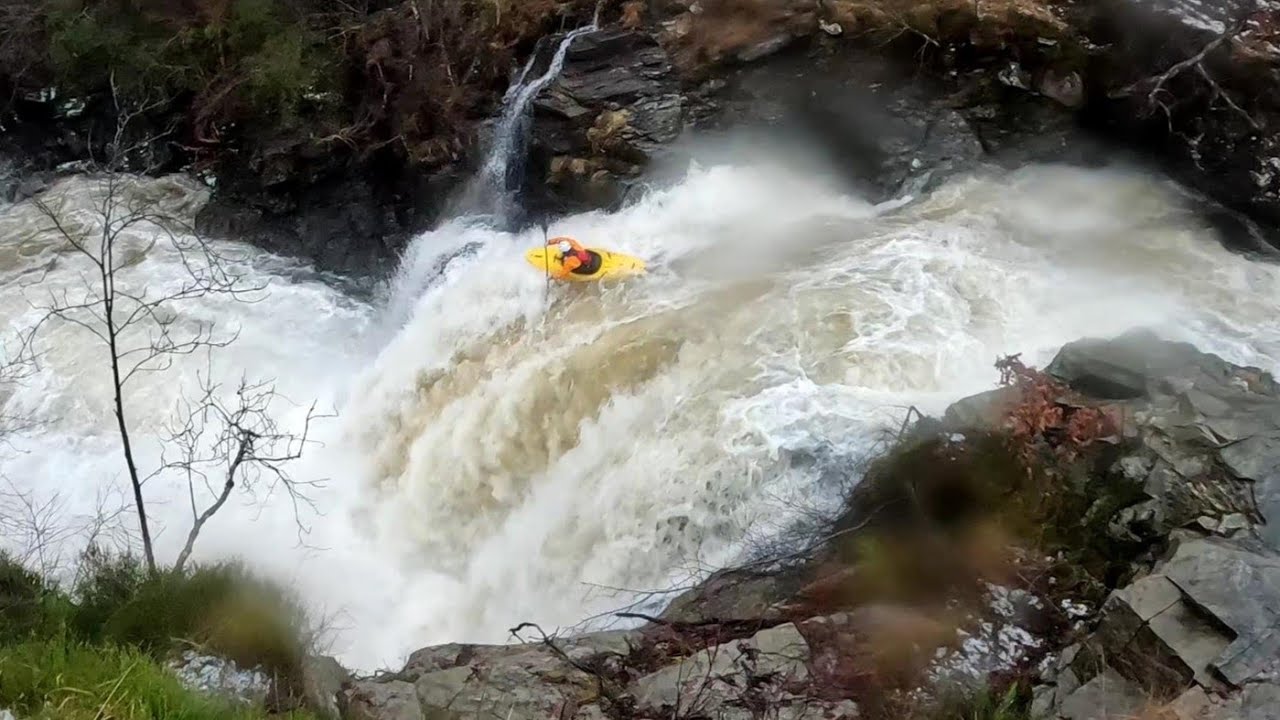 Whitewater kayaking in Scotland