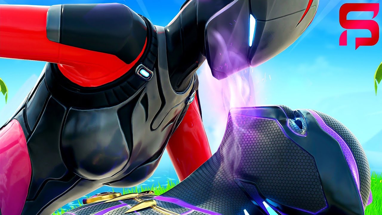 LYNX'S MAGIC KISS SAVES BLACK PANTHER'S LIFE..... ( Fortnite  )