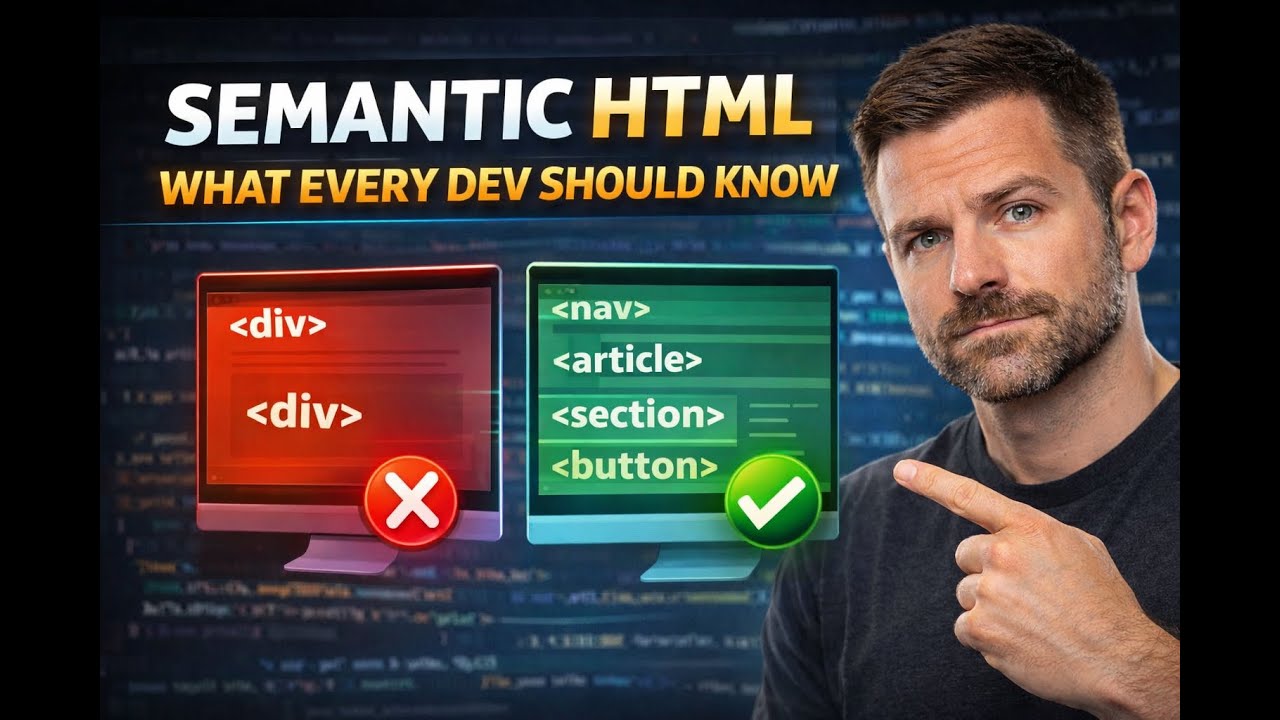 You Don’t Really Know HTML Until You Understand Semantics #html #frontend #programming