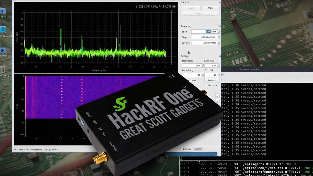 Обновление DragonOS Noble: многоагентное управление Sparrow-WiFi, PyQt6 QSpectrumAnalyzer и много...
