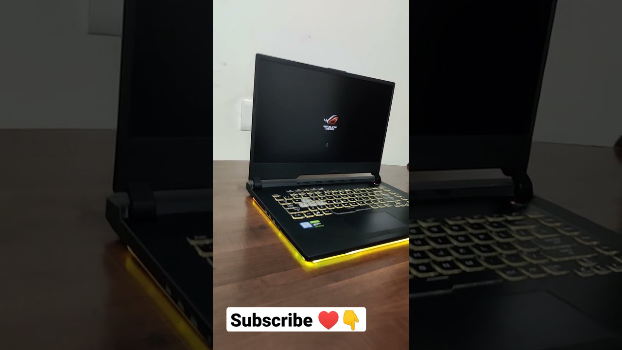 Asus Rog Strix G Windows Boot Time Test 🔥 #Shorts