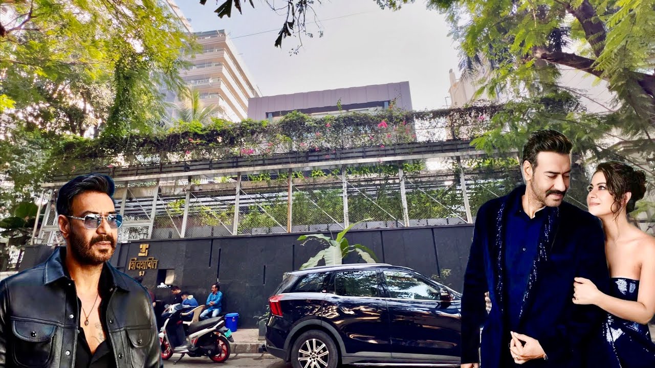Mumbai Ajay Devgn and Kajol house and all famous Indian celebrities homes Tour with 4K|HDR VIDEO