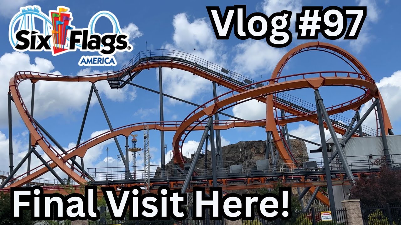 My Final Visit to Six Flags America | VLOG #97 (6/7/25)