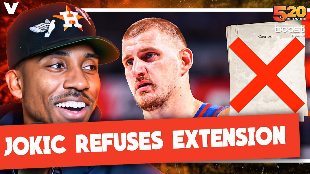 Jeff Teague REACTS to Nikola Jokic NOT SIGNING EXTENSION with Nuggets, Chet signs $250 million max