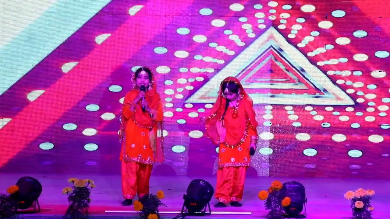Bhangra performance by students of HOLY FAMILY CONVENT SCHOOL NAGRI PAROLE.