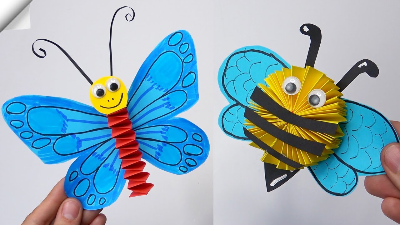 6 moving paper toys | Easy paper crafts