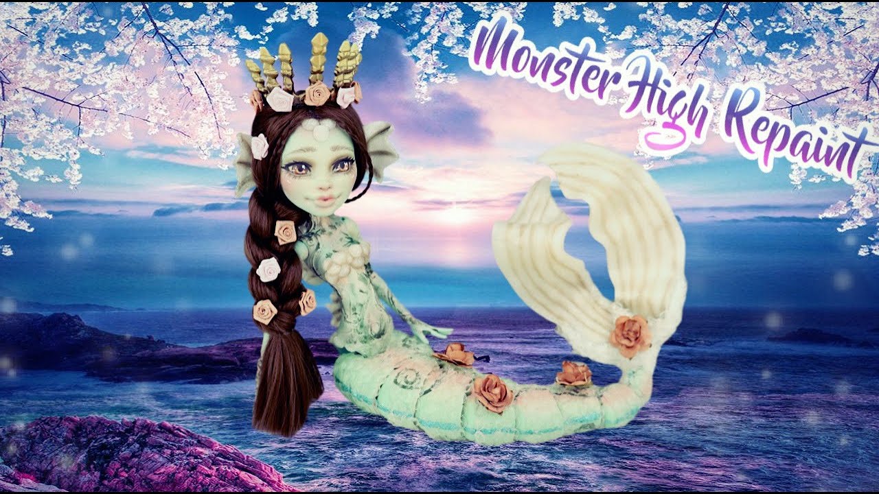 CALYPSO MERMAID - MONSTER HIGH REPAINT