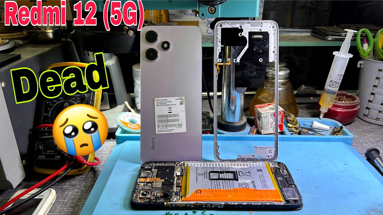 Redmi 12 (5G) Dead Mobile Solution// Redmi 12 (5G) Dead Repairing Hardware Solution //📲
