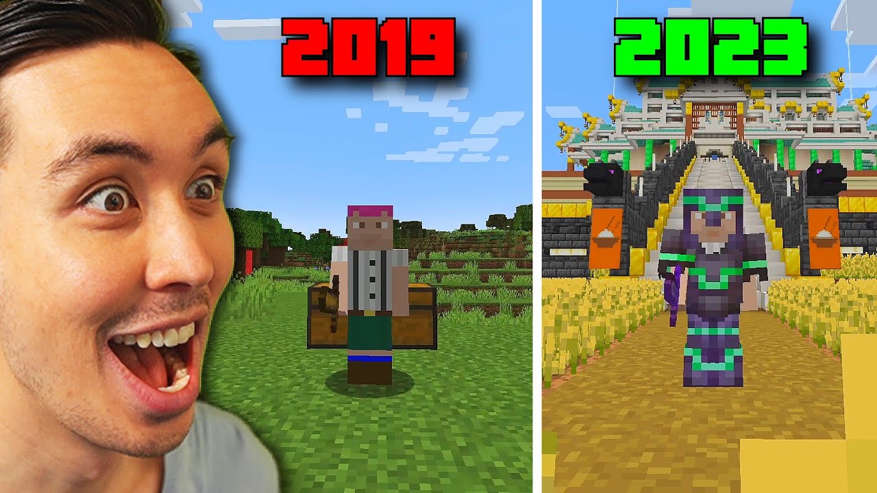 NELJÄ VUOTTA Minecraftissa!