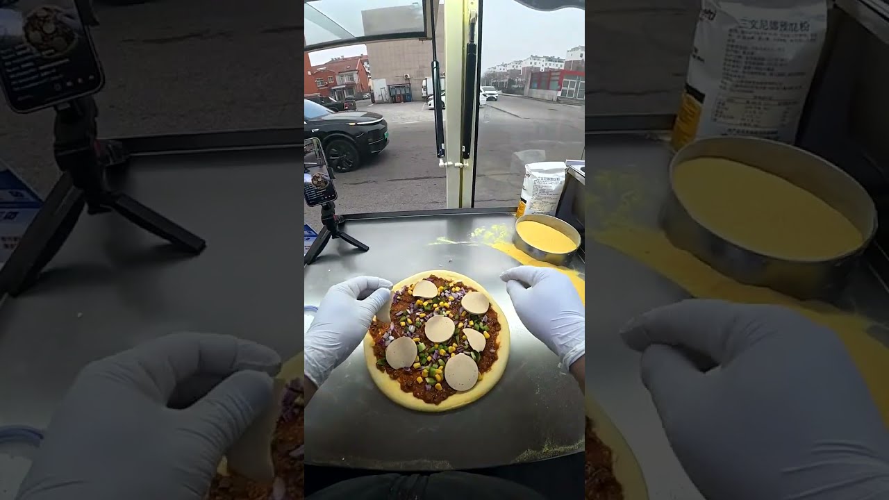 Warm Fire, Warm Pizza |🔥 心も温まるピザ | 2026-01-28 11:22:37