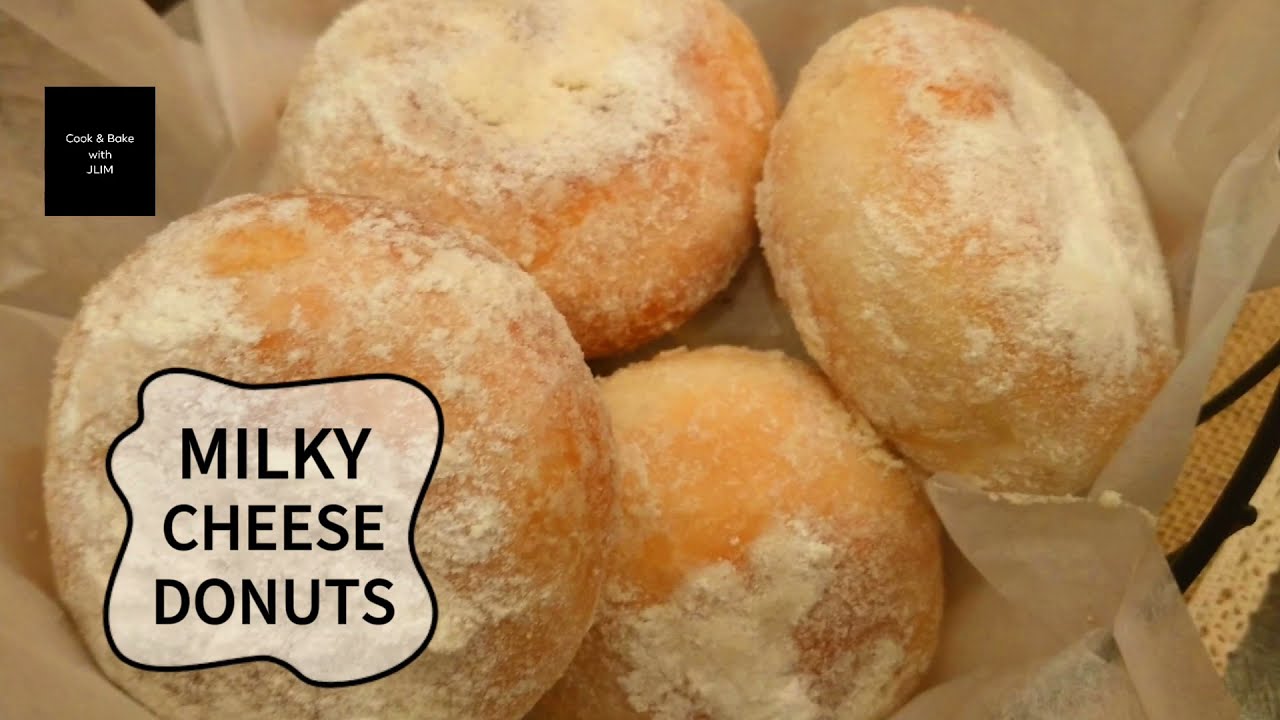 MILKY, CHEESE DONUTS