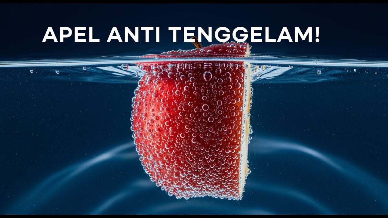 Misteri Sains!!! Mengapa Apel Selalu Mengapung di Air?