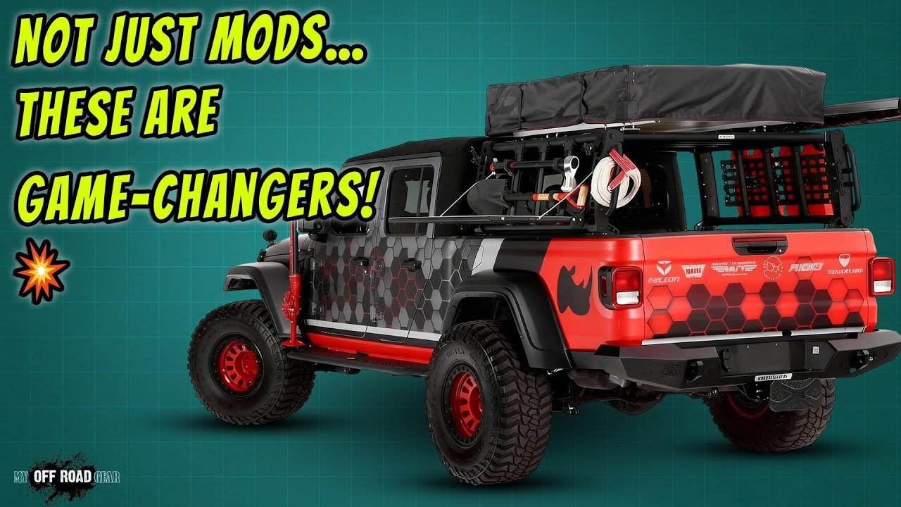 🏆 10 необходимых улучшений для внедорожных путешествий на Jeep Gladiator