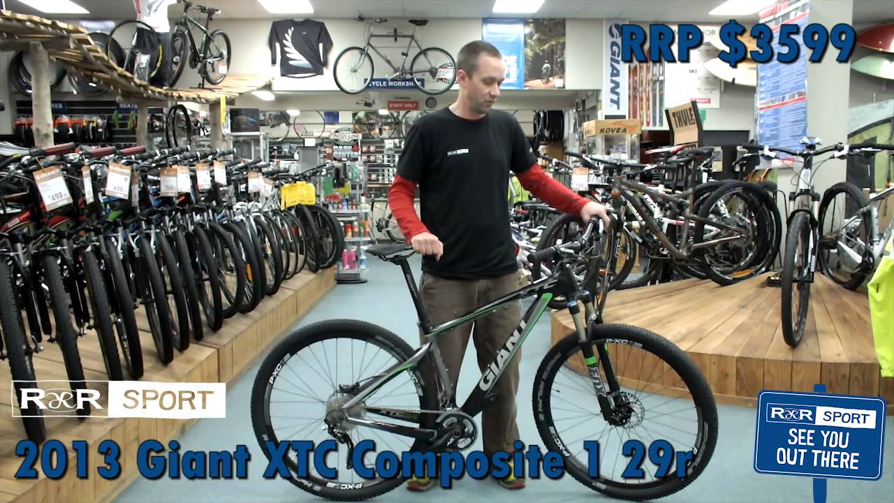 2013 Giant XTC Composite 1 29er Mountain Bike Review