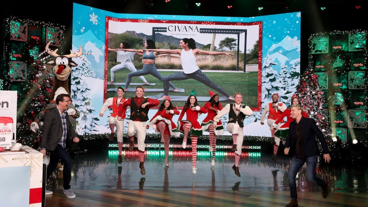 Sean Hayes and Ellen Cook Up Incredible Gifts for Day 5 of 12 Days!