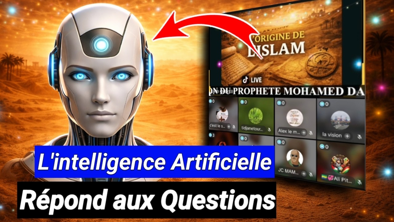💢🛑 Une Intelligente artificielle répond aux Questions des Musulmans et des chrétiens.