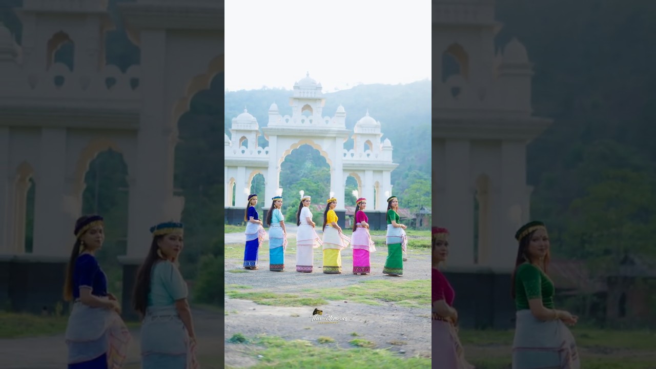 Manipur traditional dress 💗💖💗 in flag trend color #girlpower Ema Lebakna Yaiphare  Salai Taret Firal