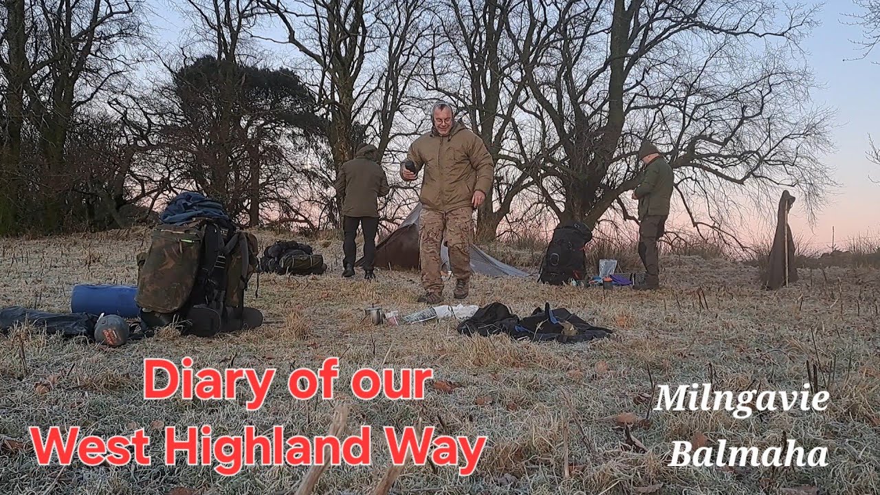 Дневник путешествия по маршруту West Highland Way. Кемпинг под тентом. От Милнгави до Балмахи.