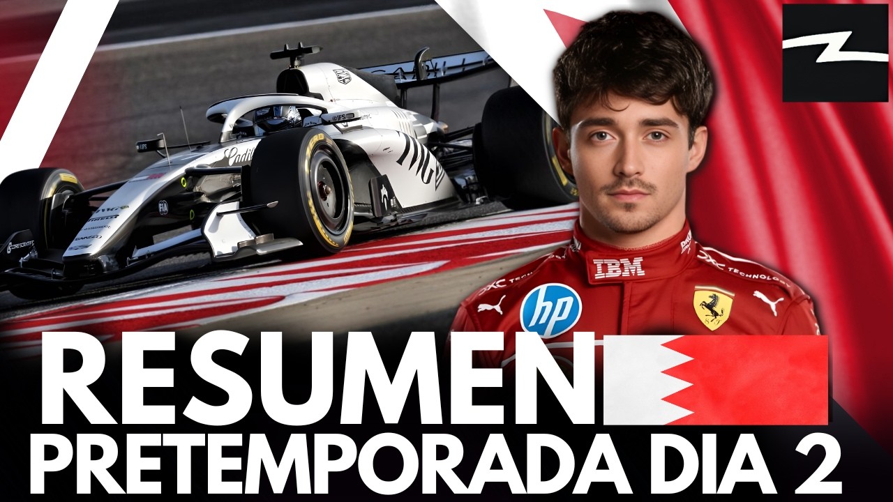 EL MERCEDES VUELVE A FALLAR | RESUMEN DIA 2 PRETEMPORADA BAHRAIN F1 2026