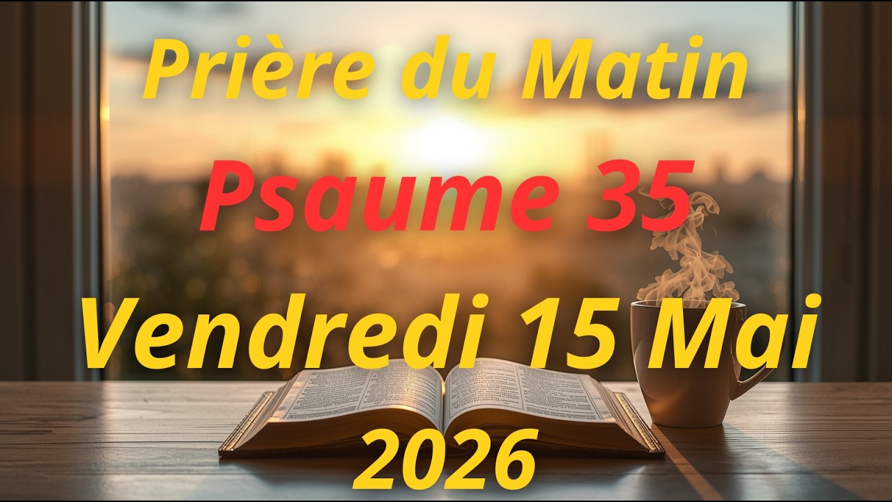 🙏 PUISSANTE PRIÈRE DU MATIN - Vendredi 13 Février 2026 | Psaume 35 | Dieu Combat Pour Vous