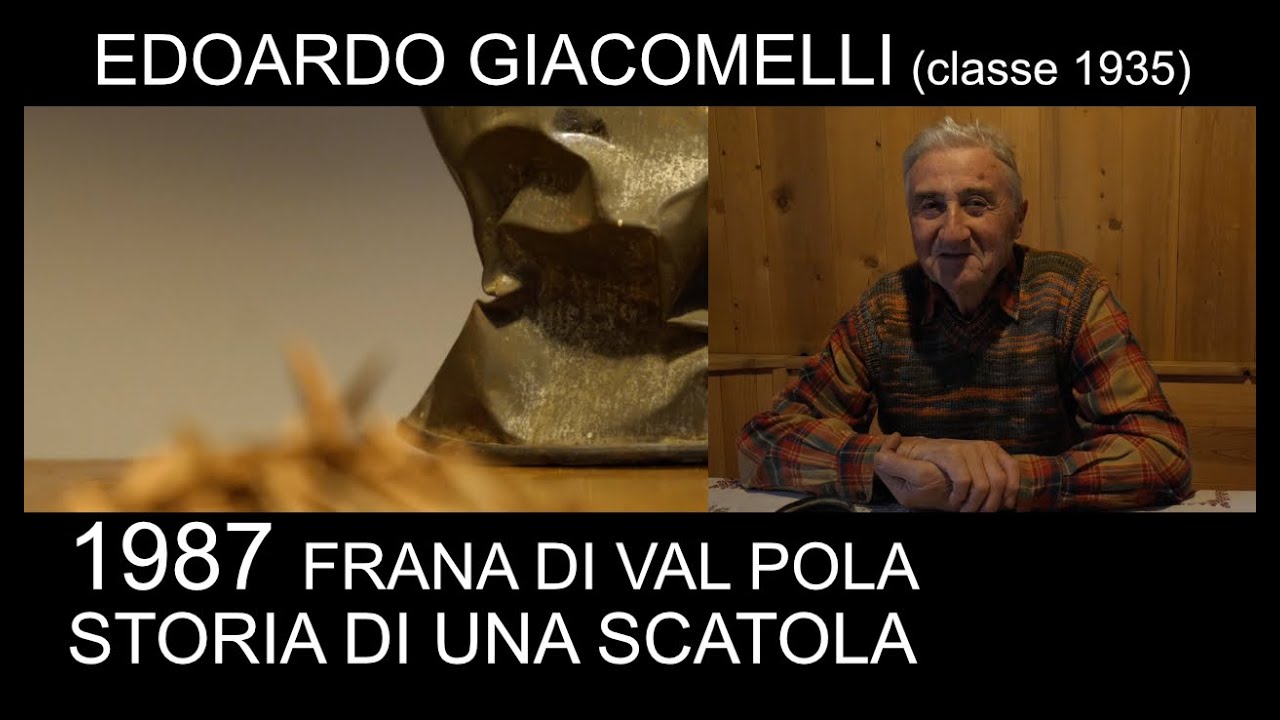 1987 Frana di val Pola. Storia di una scatola