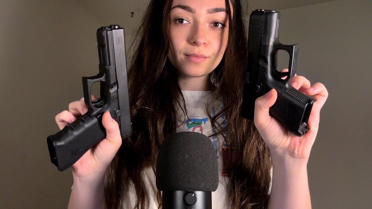 ASMR No Talking Gun Sounds With My Glocks