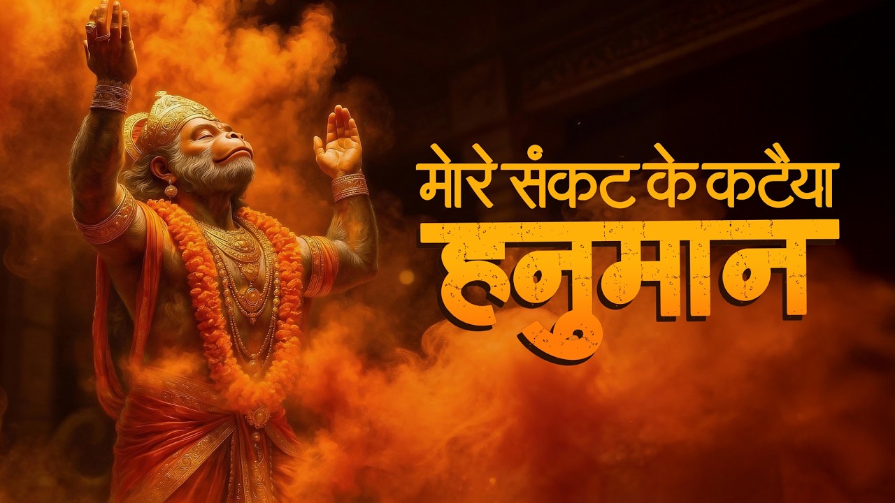 Sankat Mochan Hanuman Bhajan | मोरे संकट के कटैया हनुमान | Morning Bhajan