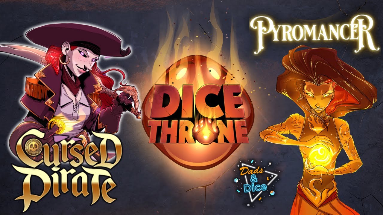 Cursed Pirate vs. Pyromancer | Dice Throne