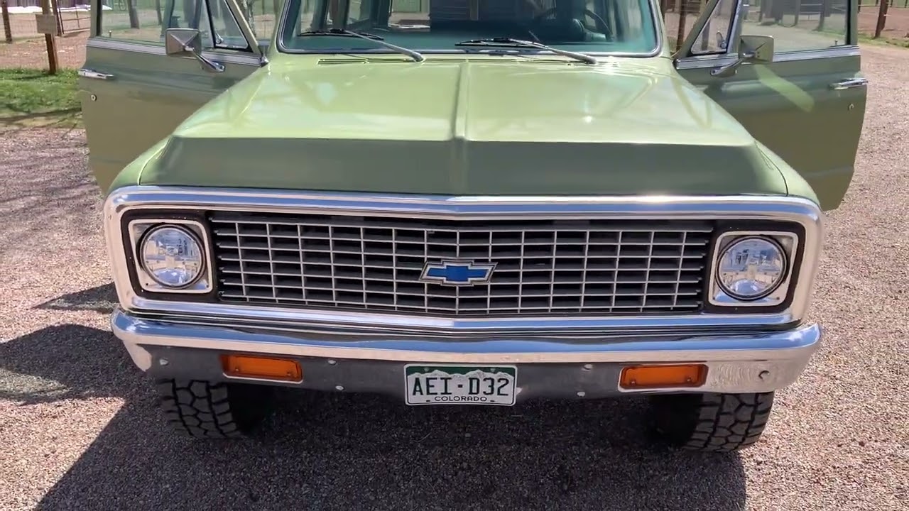 1971 Suburban walk around and start   4 23 23
