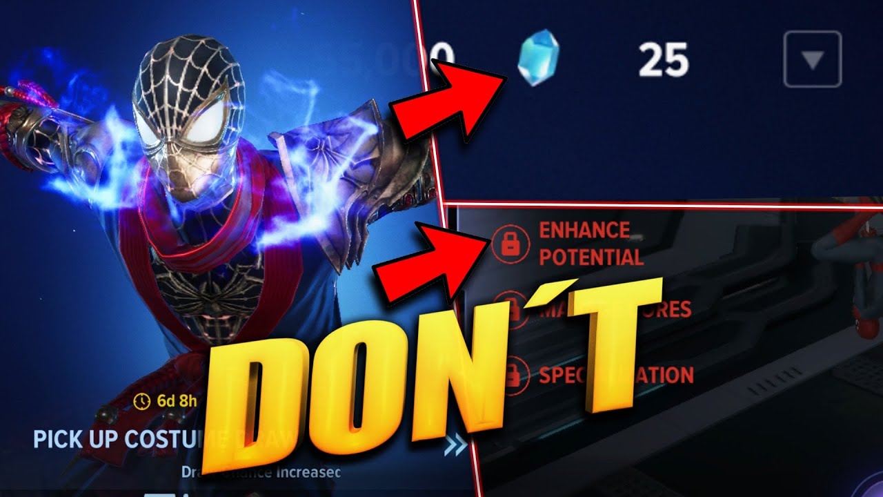 AVOID THESE HUGE MISTAKES AS BEGINNER (F2P) in Marvel Future Revolution