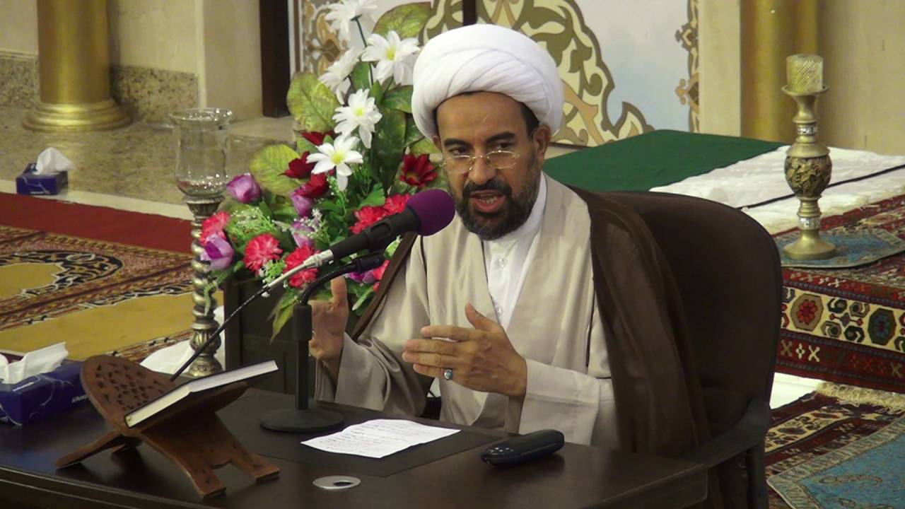 الدرس الرمضاني لسماحة العلامة علي ال محسن ٦ رمضان بمسجد الحمزة بسيهات