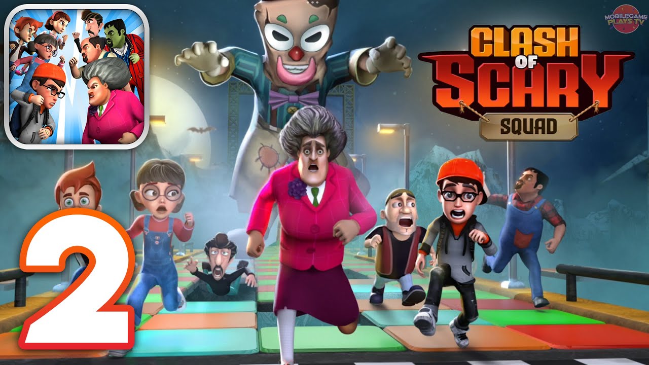 Clash of Scary Squad - Walkthrough Gameplay Part 2 (iOS, Android)