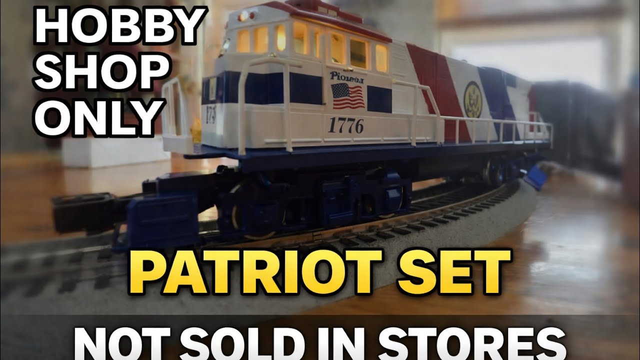 This Lionel Set Was ONLY Sold in Hobby Shops (2016 Patriot Exclusive)