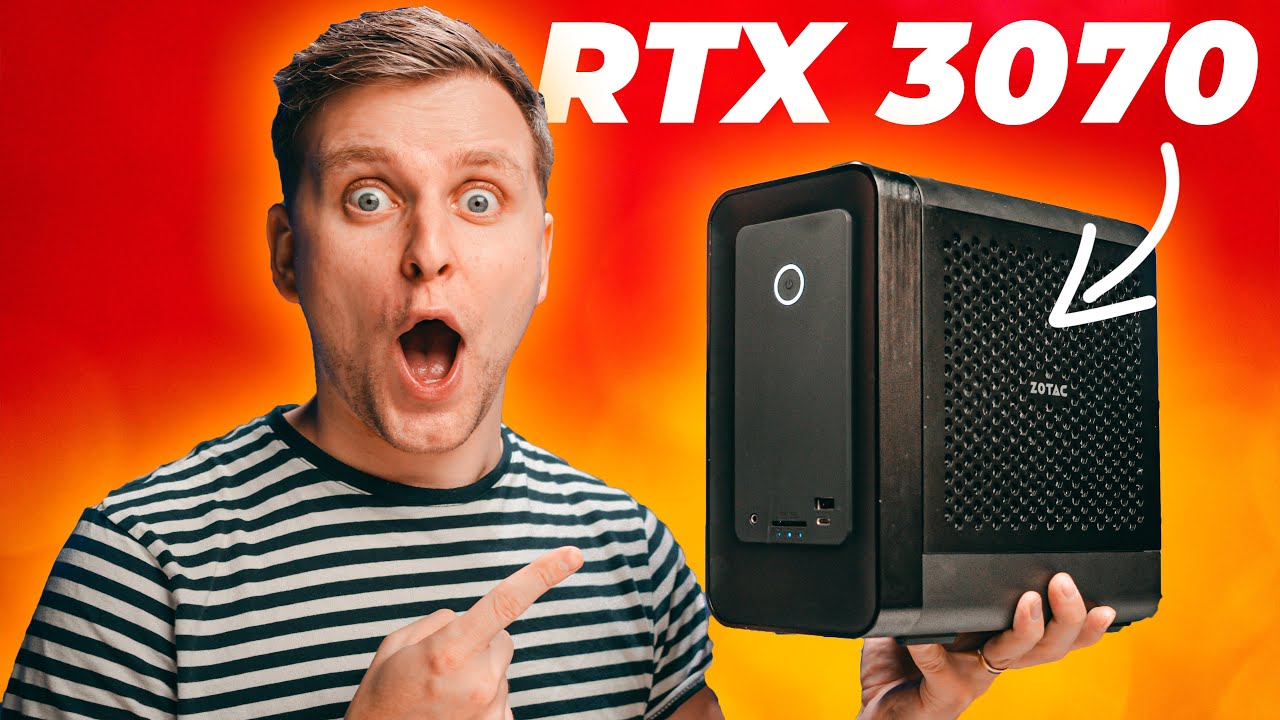 The SMALLEST Creator PC With FULL RTX3070?! 😱 feat. Zotac Magnus One