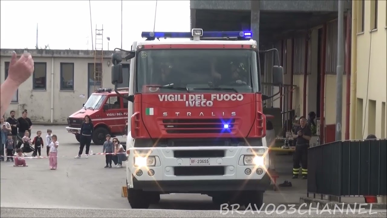 CA/ESK + APS Vigili del Fuoco Calenzano (FI) in sirena 