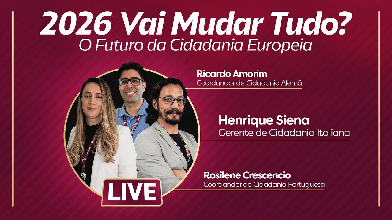 2026 Vai Mudar Tudo? O Futuro da Cidadania Europeia