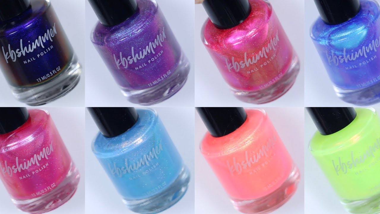 KBShimmer Just Add Water Nail Polish Swatch & Review | JESSFACE90