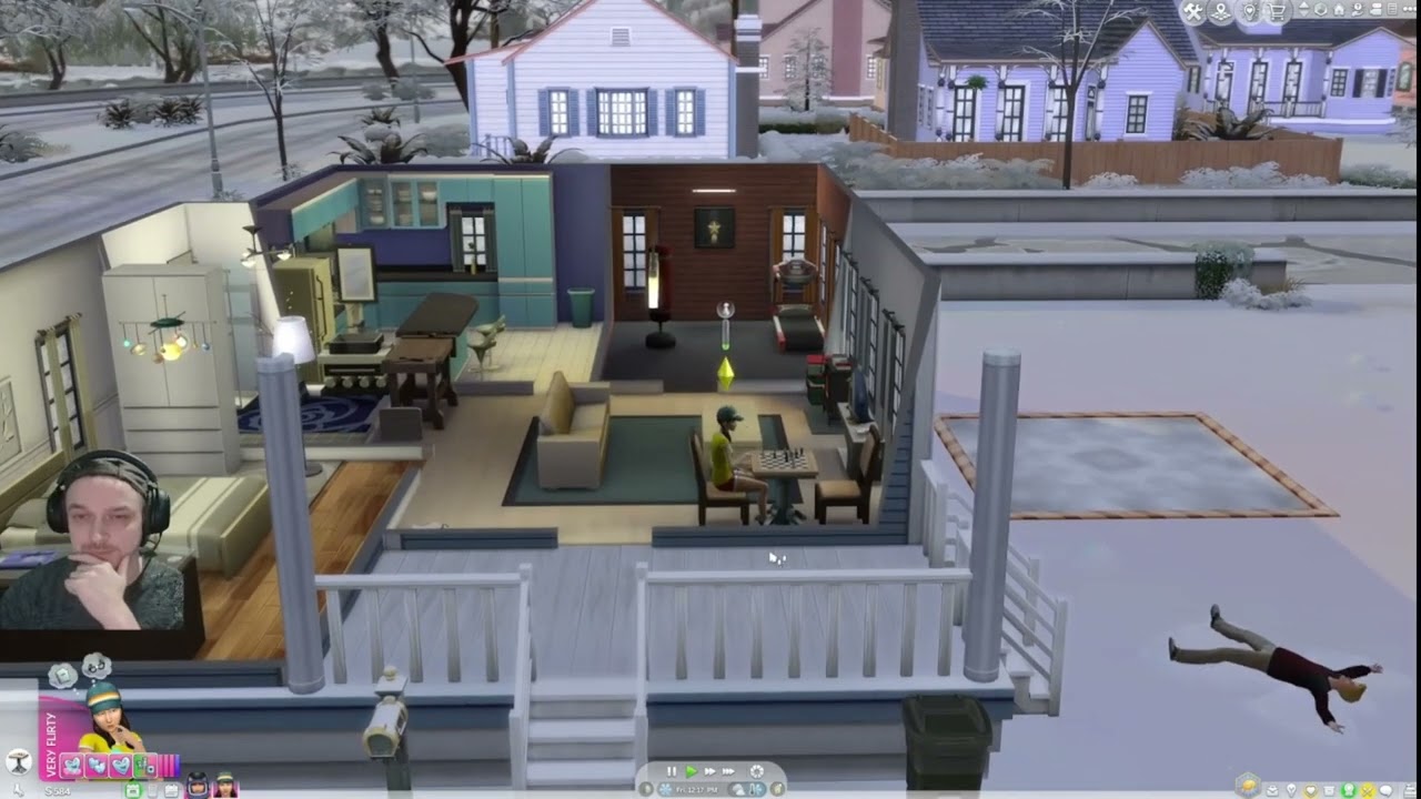 The Sims 4, часть 12: Новогодняя ночь!