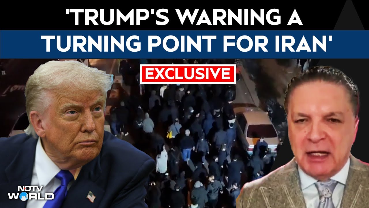 Iran Protests | Trump's Warning a Turning Point for Iran, Says Middle East Expert