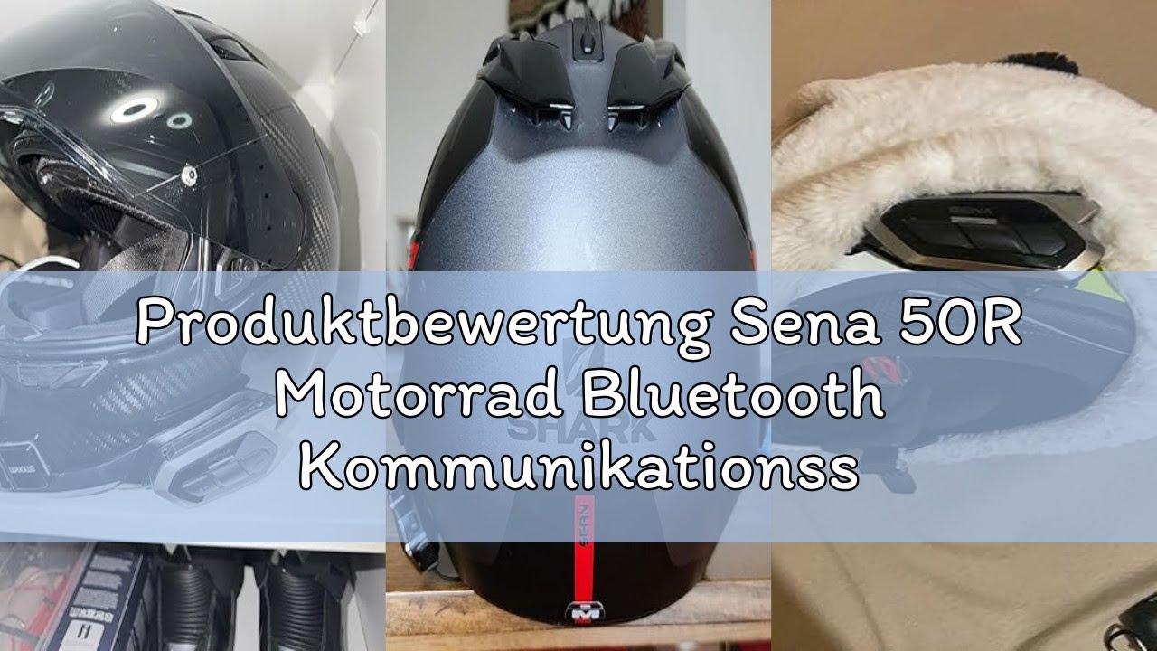 Produktbewertung Sena 50R Motorrad Bluetooth Kommunikationssystem mit 3-Tasten Bedieneinheit und Sou