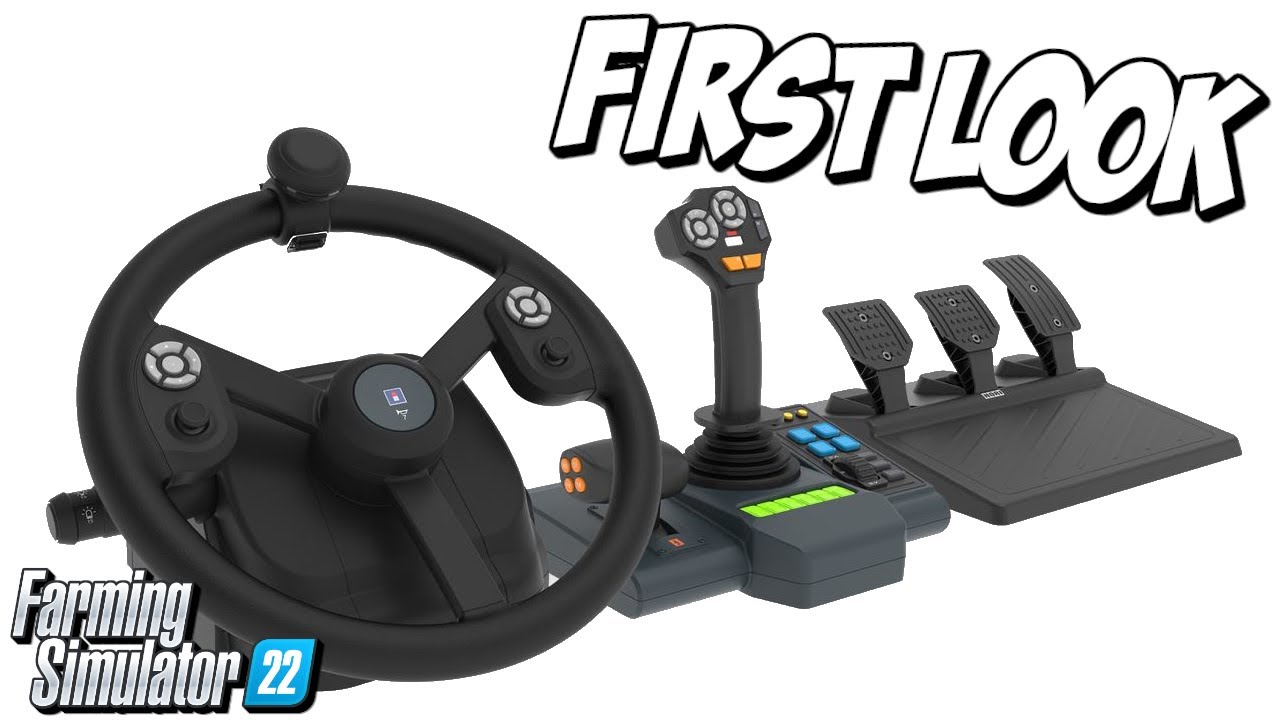 First Look at the Hori Farming Vehicle Control System for Farming Simulator