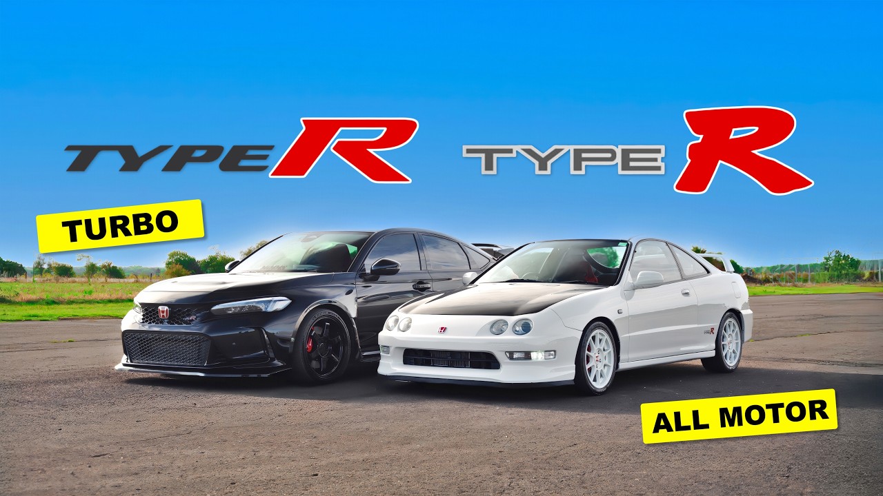 ВСЕ ЕЩЕ АКТУАЛЬНО? INTEGRA TYPE R 90-Х ПРОТИВ НОВОГО CIVIC TYPE R
