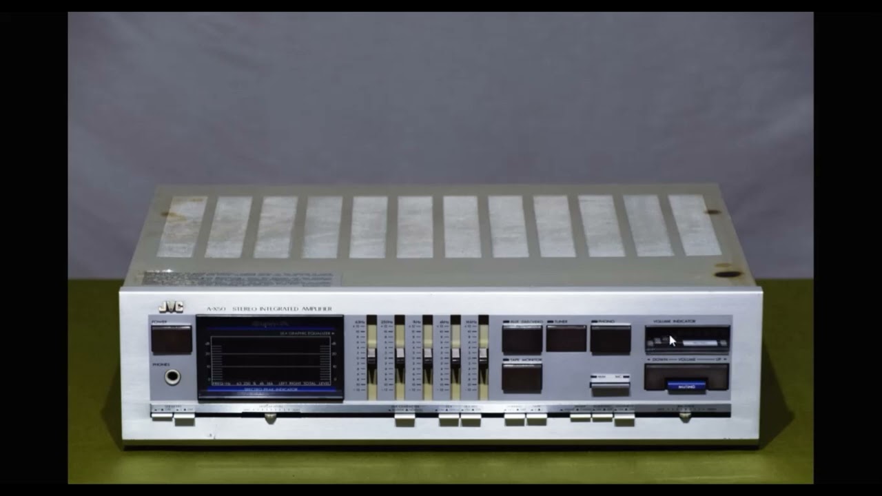 Интегральный усилитель JVC A-X50 обзор и размышления о винтажном аппарате